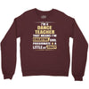 i'm a dance teacher, that means i'm creative cool passionate &amp; a littl Crewneck Sweatshirt