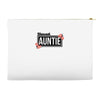 blessed aunitie with flower Accessory Pouches