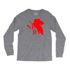 neon genesis evangelion nerv logo Long Sleeve Shirts