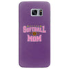 softball mom glitter Samsung Galaxy S7 Edge