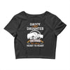 daddy and daughter  always heart to heart Crop Top