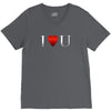 I love u heart V-Neck Tee