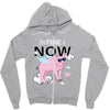 the time is now Zipper Hoodie