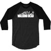 the walking dead horror zombie 3/4 Sleeve Shirt