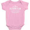 grumpy old man Baby Bodysuit