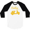 retro kult vespa 50 t shirt scooter roller s m l xl xxl 3/4 Sleeve Shirt