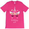 birthday unicorn family series birthday girl T-Shirt
