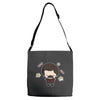 you are the bacon to my eggs Adjustable Strap Totes