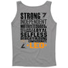Strong Independent Motivated Leo Tank Top