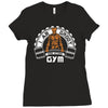i am groot guardians galaxy gym Ladies Fitted T-Shirt