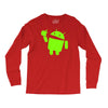 android eats apple Long Sleeve Shirts