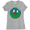 who watches the pizza Ladies Fitted T-Shirt