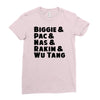 real hip hop heads Ladies Fitted T-Shirt
