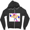 do you even squat? Zipper Hoodie
