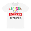 legends are born december All Over Women's T-shirt