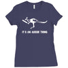 cricket it's an aussie thing Ladies Fitted T-Shirt