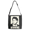 charlie sheen   winning   official Adjustable Strap Totes