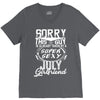This Guy Is Taken By A Super Sexy July Girlfriend V-Neck Tee
