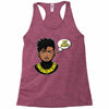 hey auntie Racerback Tank