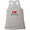 i love running Racerback Tank