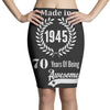 made in 1945 70 years of being awesome Pencil Skirts