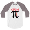 Cutie Pi 3/4 Sleeve Shirt