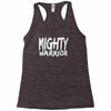 mighty warrior Racerback Tank