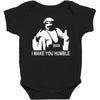 iron sheik wrestling iran funny Baby Bodysuit
