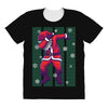 santa claus dabbing All Over Women's T-shirt