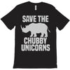 save the chubby unicorns (2) T-Shirt