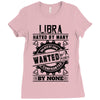 Libra Hated By Many Wanted By Plenty Ladies Fitted T-Shirt