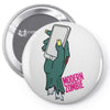 modern zombie Pin-back button
