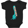 book dinosaurs Baby Bodysuit
