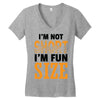 I Am Not Short I Am Fun Size Women's V-Neck T-Shirt