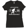crown green bowling Ladies Fitted T-Shirt