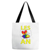 gay pride parade lgbt lesbian gay bi trans queer pan light Tote Bags