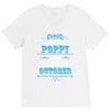 The Best Poppy Was Born In October V-Neck Tee