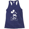 mouse screen print Racerback Tank