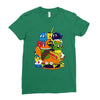dq value menu Ladies Fitted T-Shirt