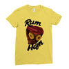 rum ham Ladies Fitted T-Shirt