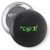 royal Pin-back button