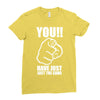 you have just lost the game  funny computer internet humour Ladies Fitted T-Shirt