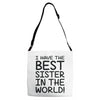 sister joke Adjustable Strap Totes