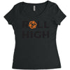 Roll High Dungeon Women's Triblend Scoop T-shirt