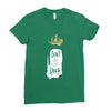 don't be a dick Ladies Fitted T-Shirt