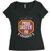 proud sister of a 2018 graduate. Women's Triblend Scoop T-shirt