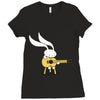 bunny's acoustic set Ladies Fitted T-Shirt