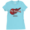 midgar bar Ladies Fitted T-Shirt