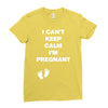 I Can't Keep Calm I'm Pregnant Ladies Fitted T-Shirt
