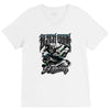black bood V-Neck Tee